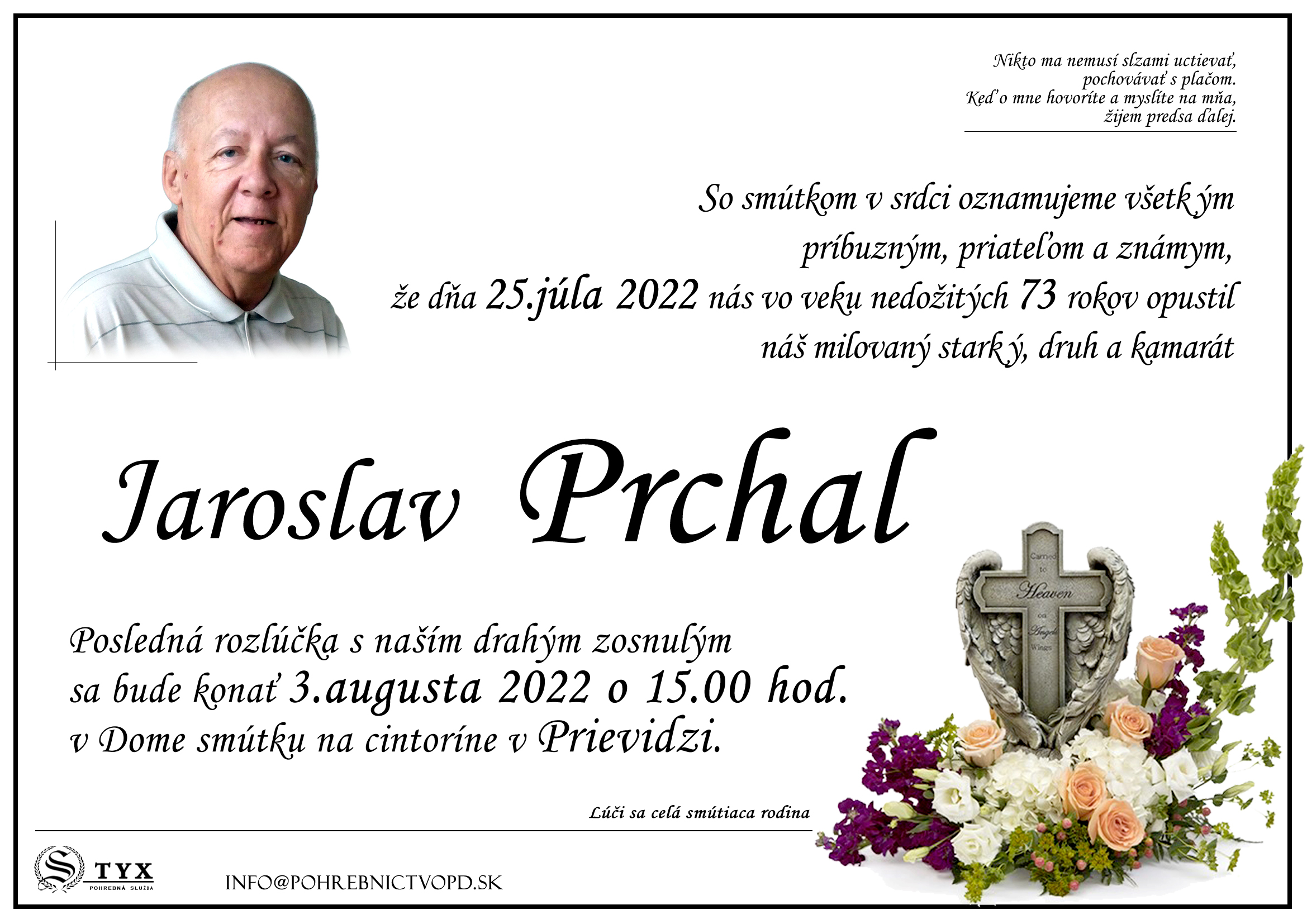 Jaroslav Prchal - parte