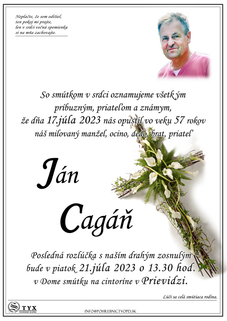 Jan Cagan - parte