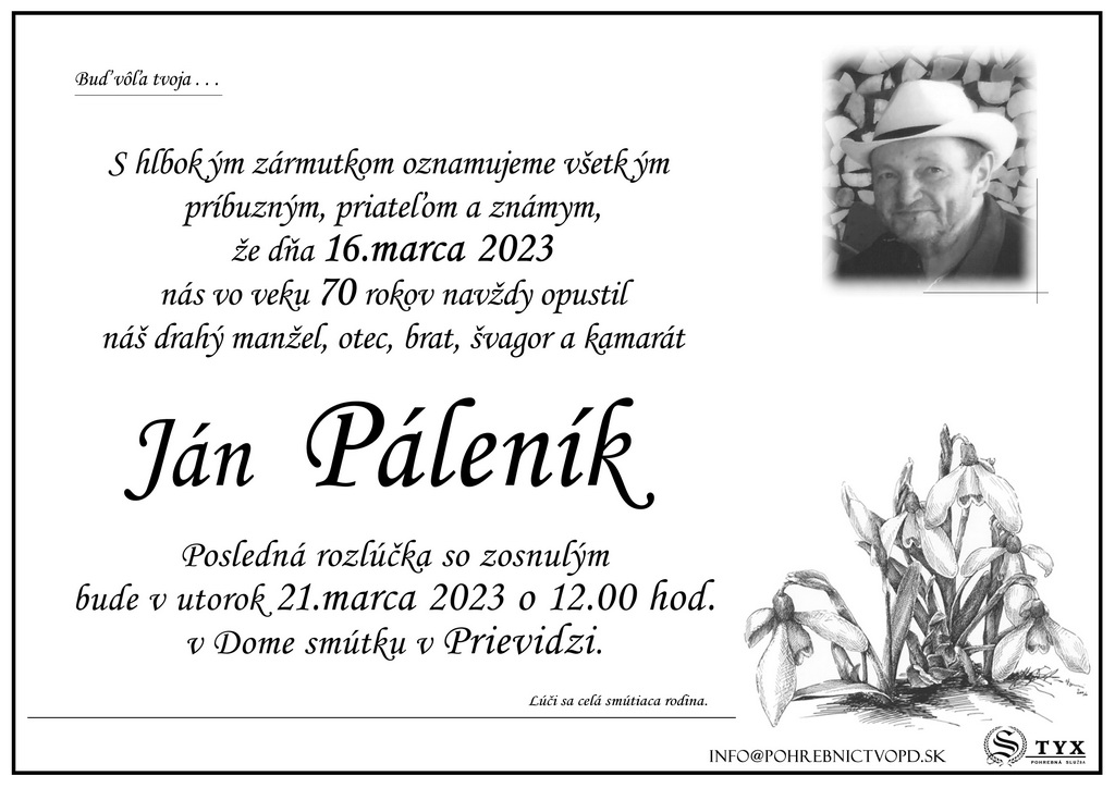 Jan Palenik - parte