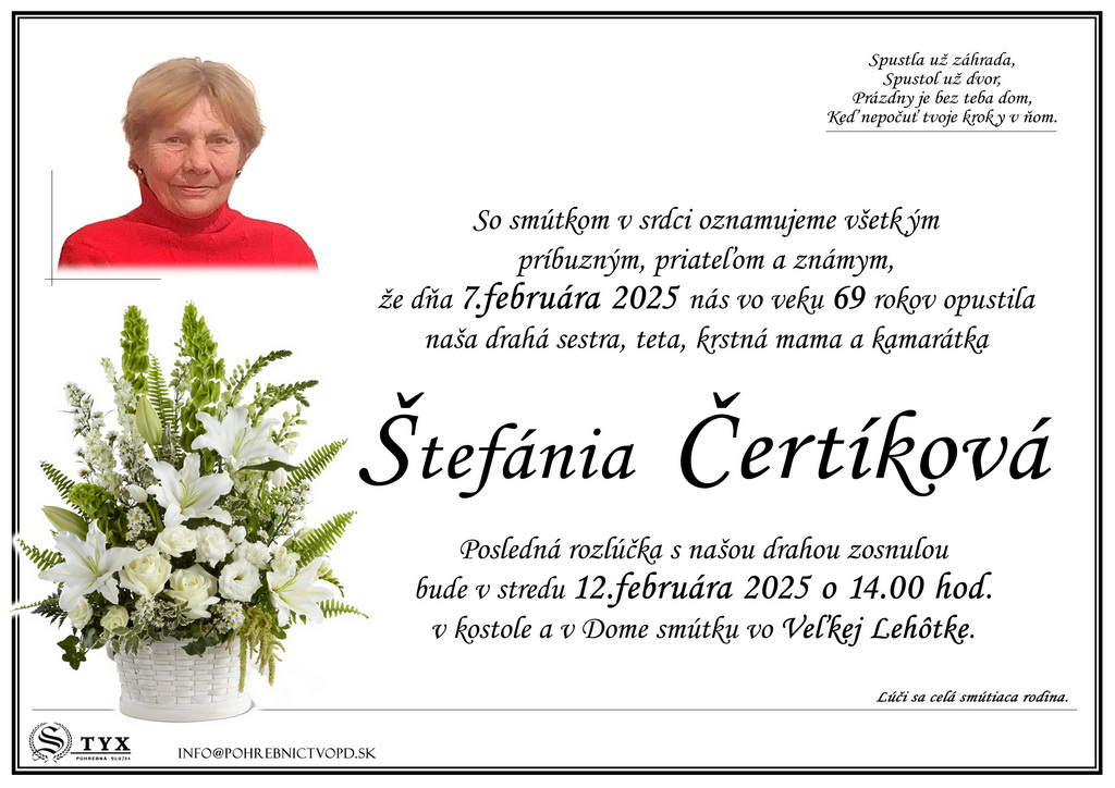 Stefania Certikova - parte