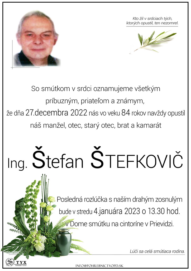 Stefan Stefkovic - parte
