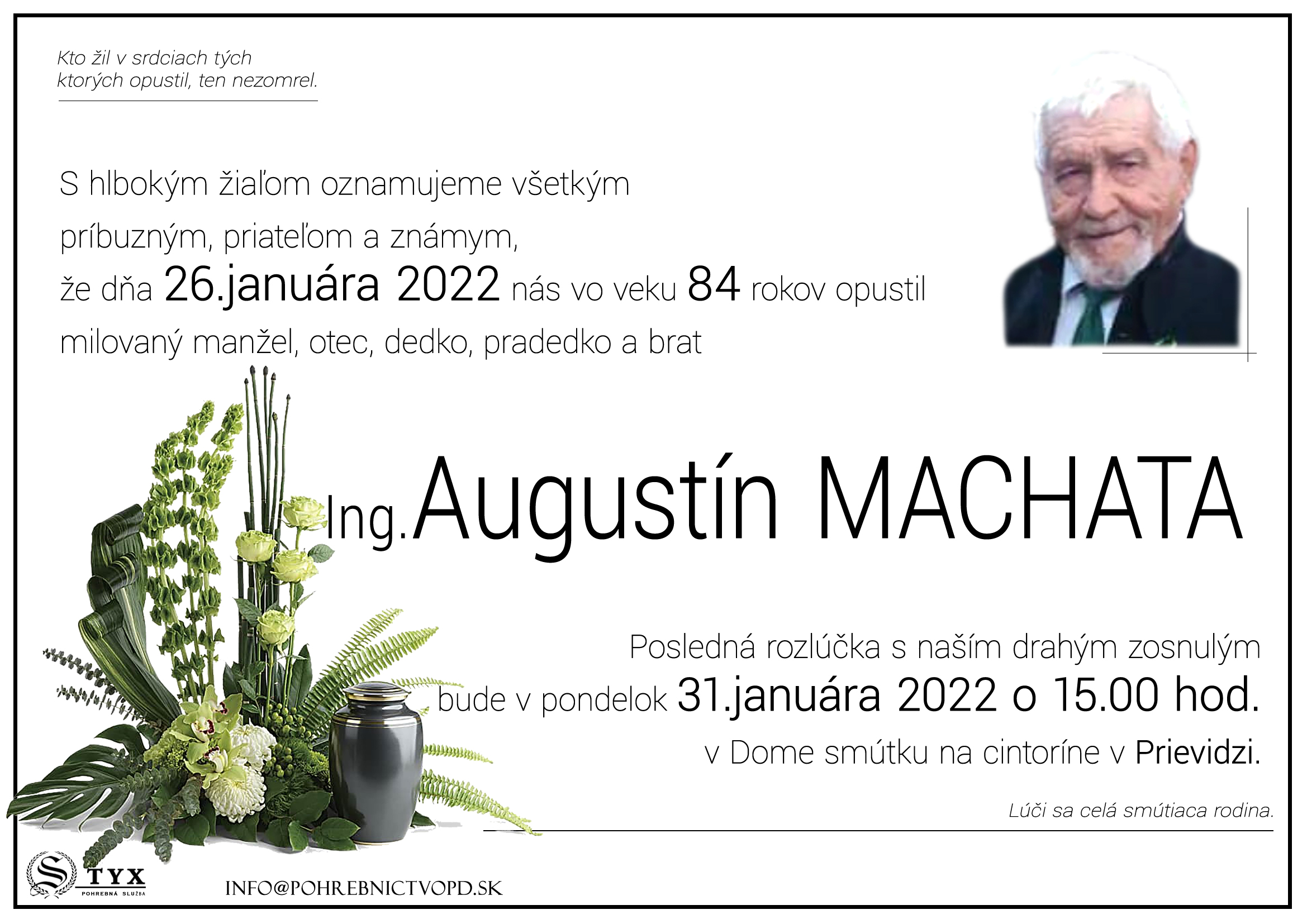 Ing. Augustín Machata