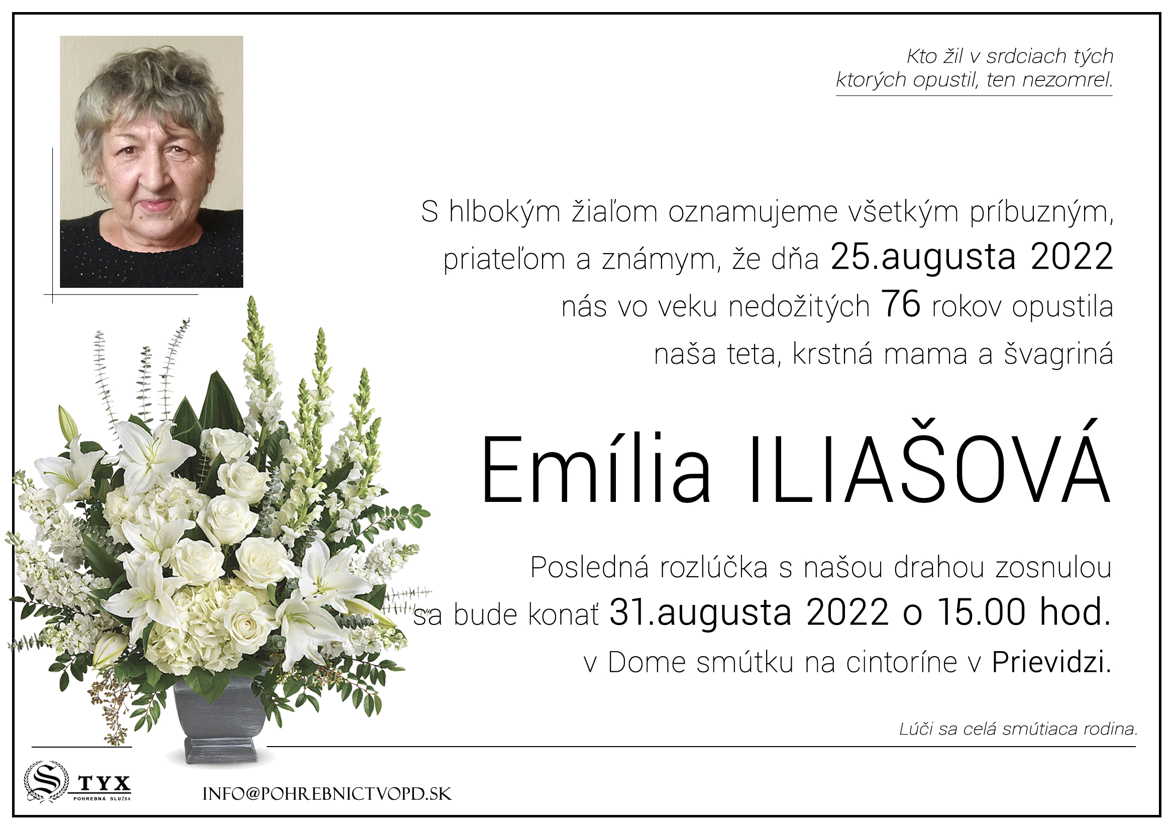 Emilia Iliasova - parte