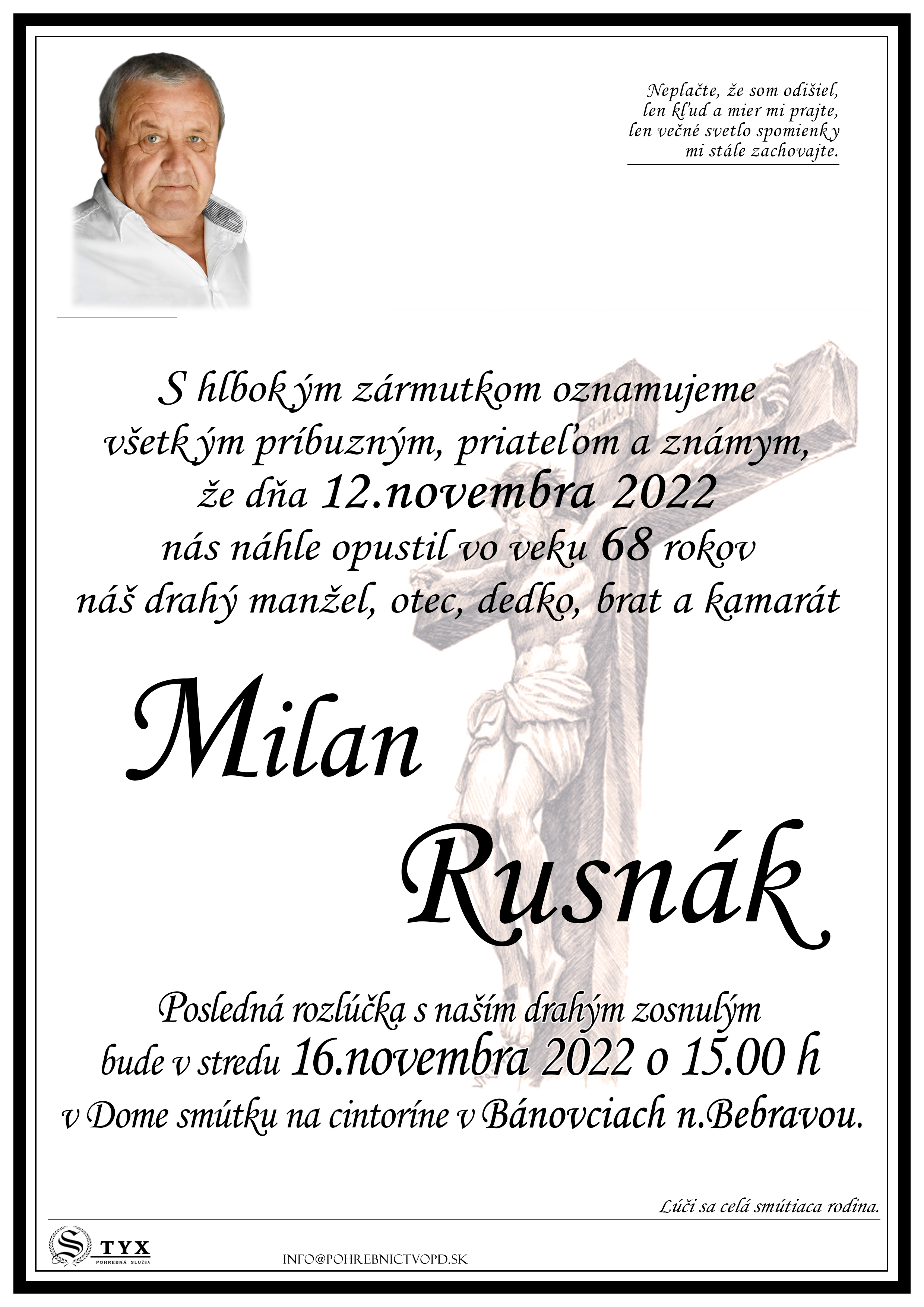 Milan Rusnak  parte