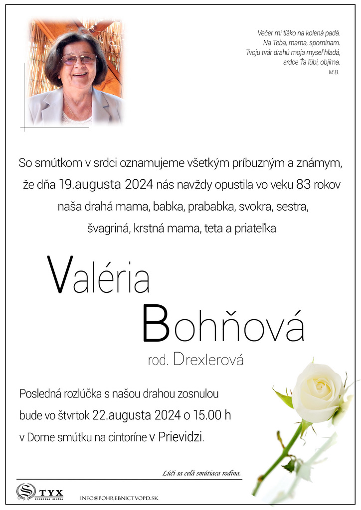 Valeria Bohnova - parte