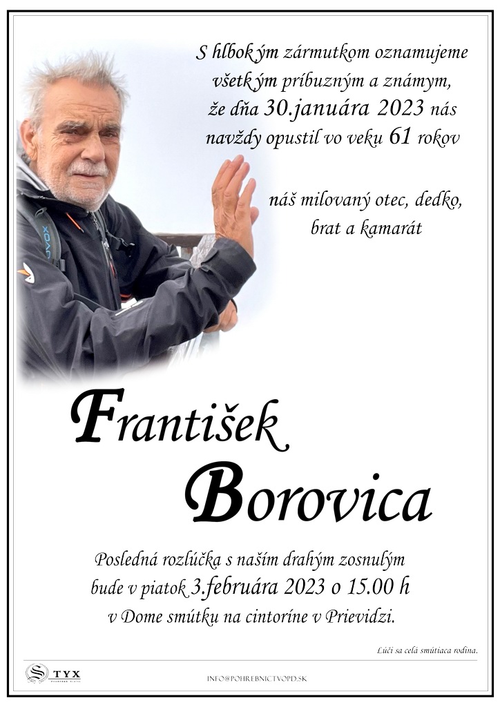 Frantisek Borovica - parte