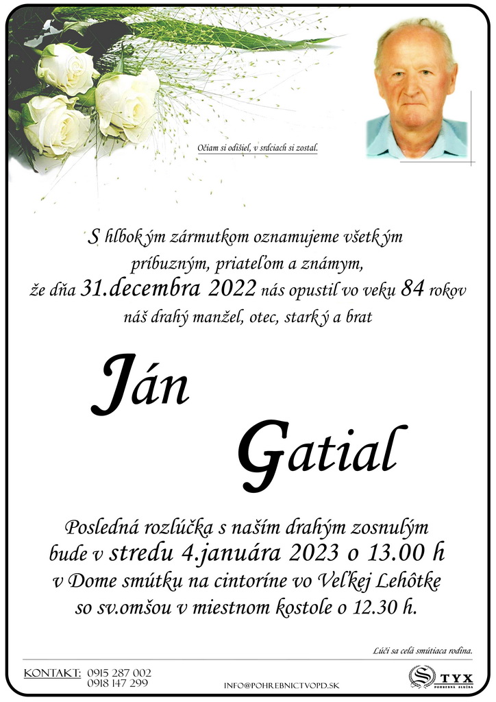 Jan Gatial - parte