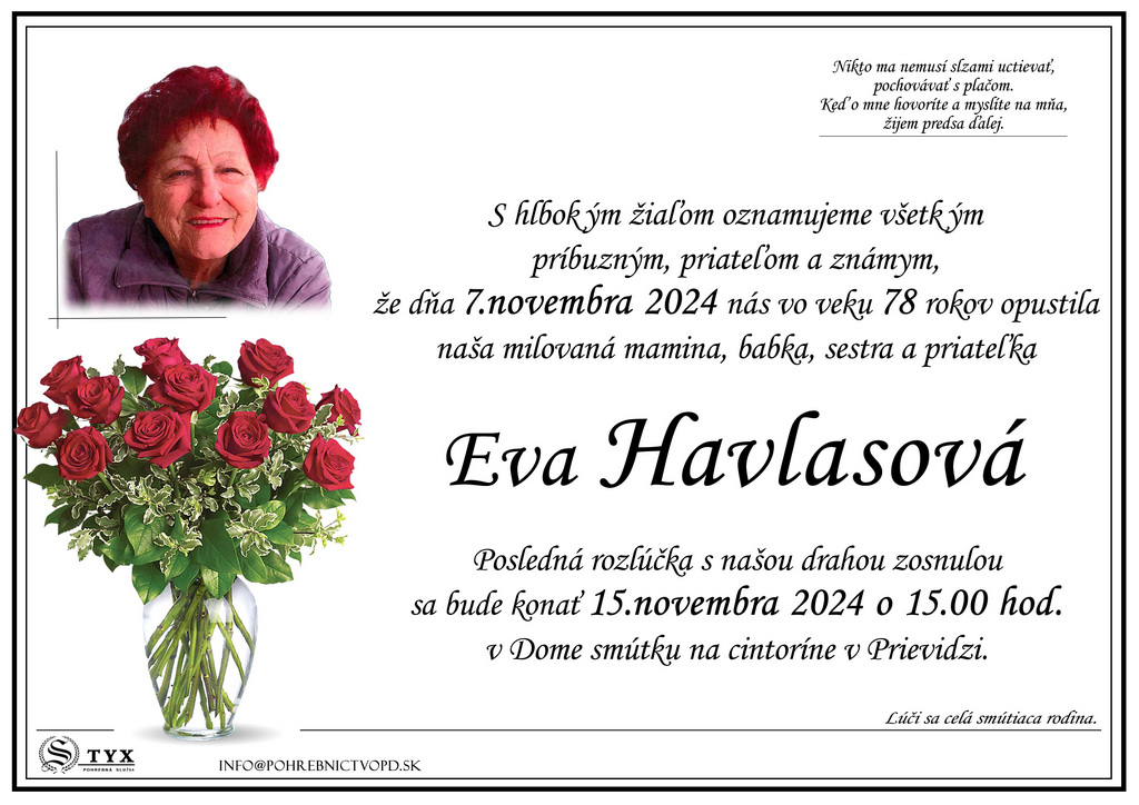 Eva Havlasova - parte