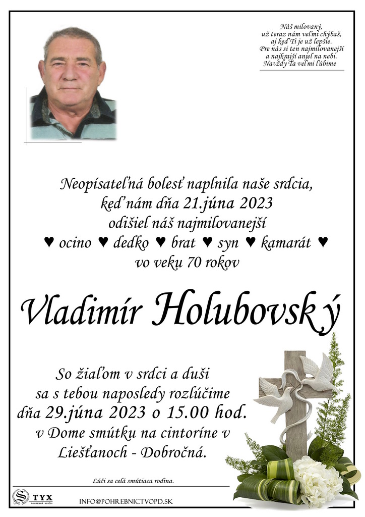Vladimir Holubovsky - parte