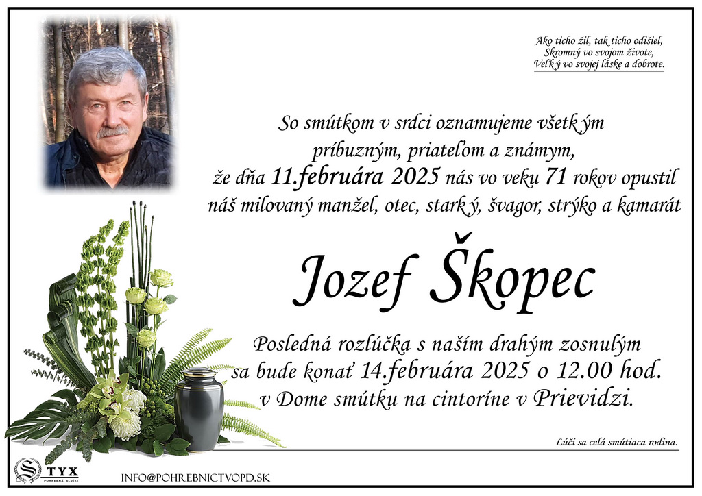Jozef Skopec - parte