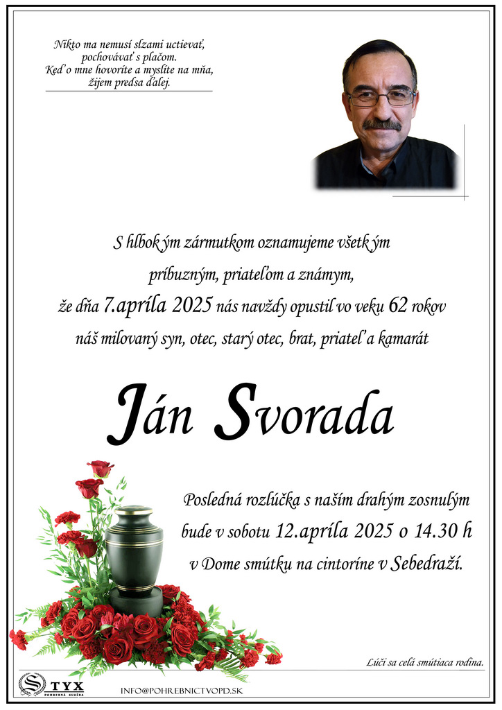 Jan Svorada - parte
