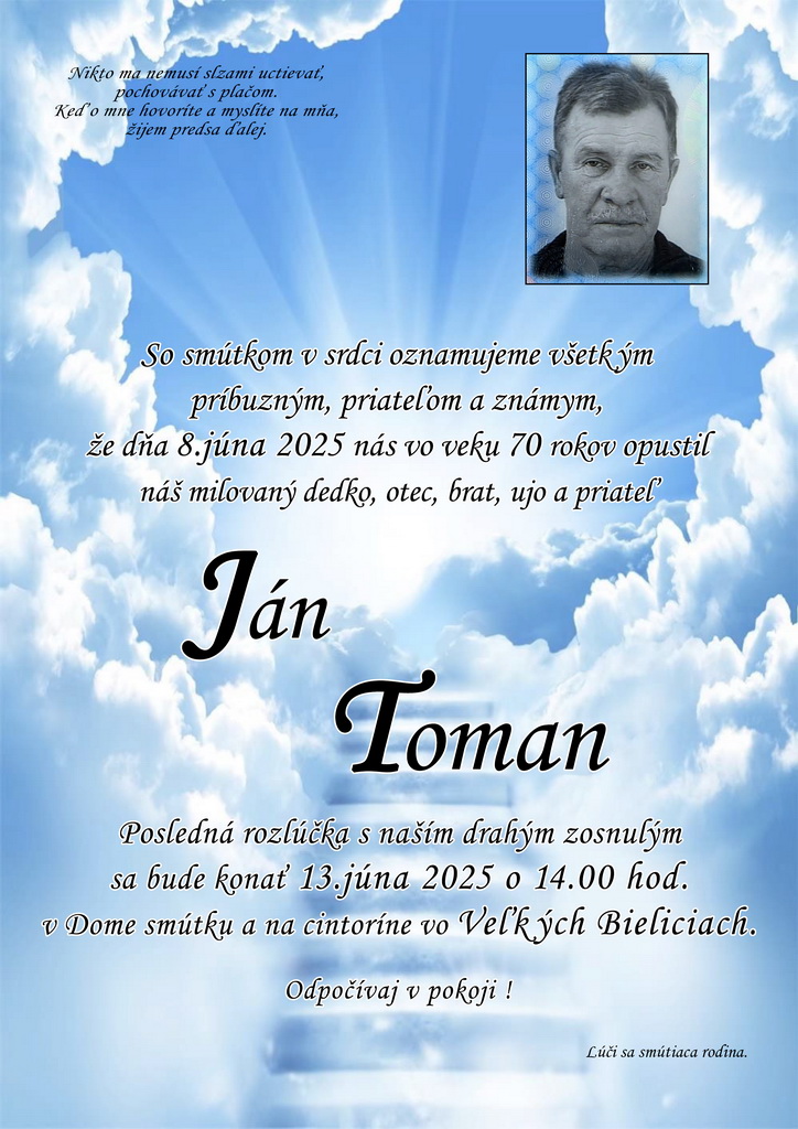 Jan Toman - parte