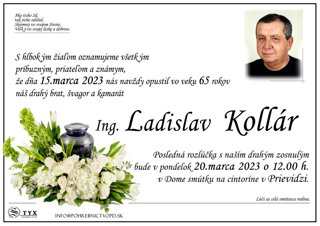 Ladisalv Kollar - parte