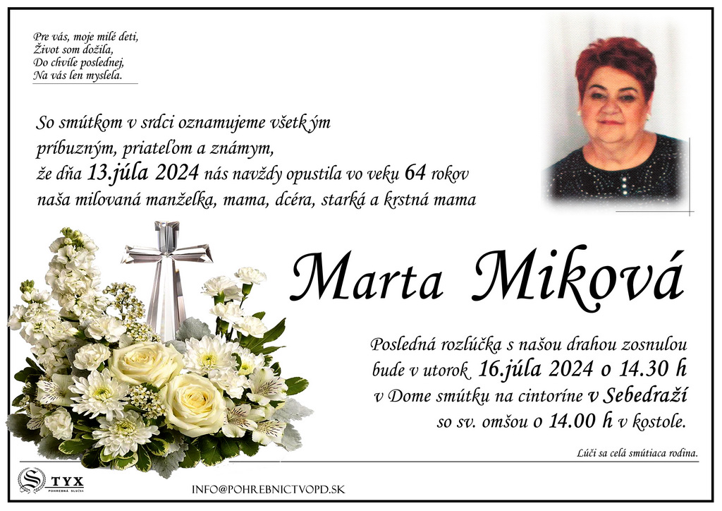 Marta Mikova - parte