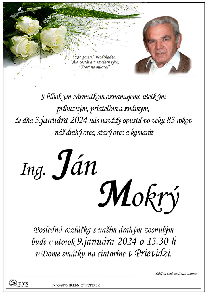 Jan Mokry - parte