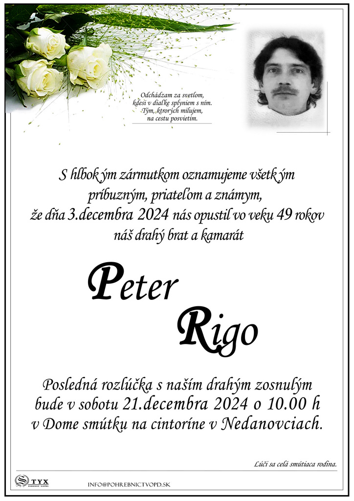 Peter Rigo - parte