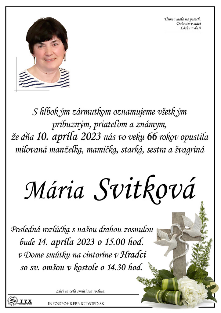 Maria Svitkova - parte