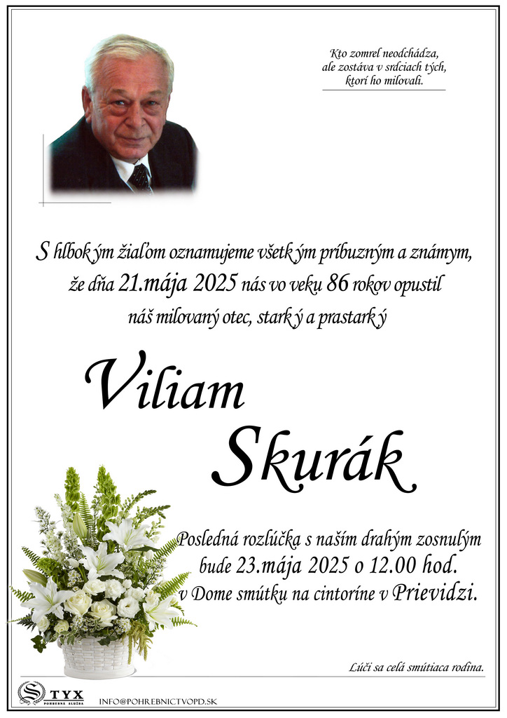 Viliam Skurak - parte